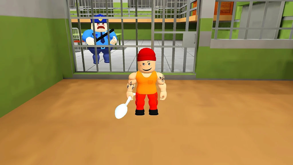 欧泊逃亡越狱(Obby Escape Prison Breakout)